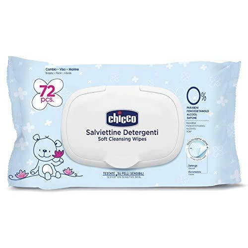 CHICCO Valomosios servetėlės, 16 vnt.