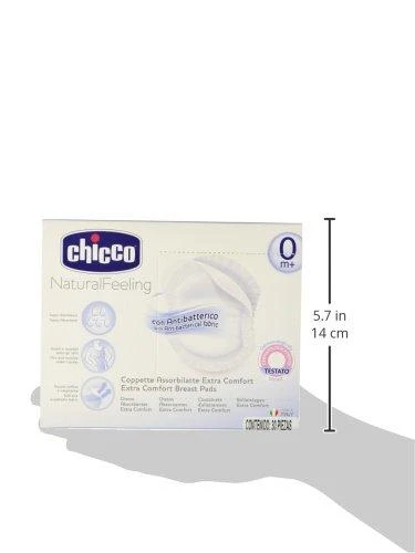 CHICCO įklotai į liemenėlę antibakteriniai 30vnt