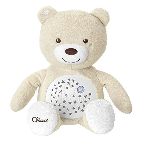 Chicco First Dreams Meškiukas su Projektorem smėlio spalva