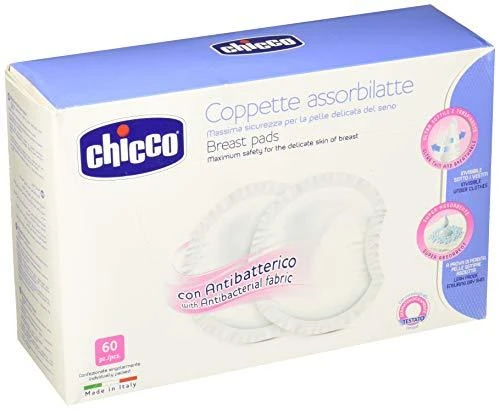 CHICCO įklotai į liemenėlę 60 vnt, 000617730t*00000