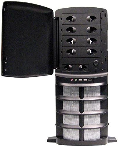 Chieftec CT-04B-OP MiniTower, MicroATX, MiniATC, Juodas