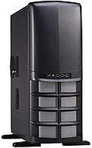 Chieftec CT-04B-OP MiniTower, MicroATX, MiniATC, Juodas