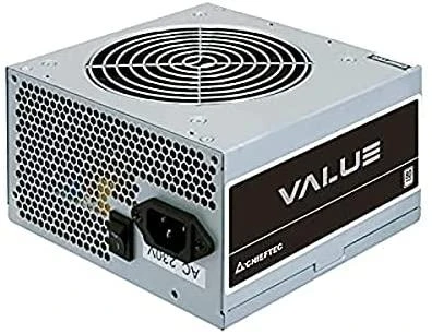 CHIEFTEC Value 400W efficacity 80p.c. ATX 12V 2.3 Cables 1x20+4PIN ATX 3xSATA 2xMolex 1x4PIN 12V 1x8PIN 6 + 2 PCIe
