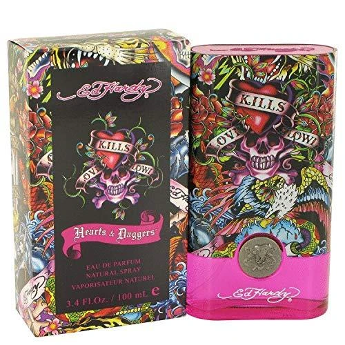 Christian Audigier Ed Hardy Hearts & Daggers for Her EDP parfumuotas vanduo moterims, 100 ml