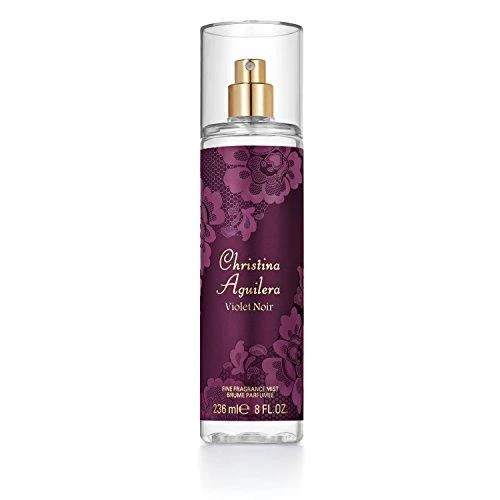 Christina Aguilera Violet Noir Fine Fragrance Mist kūno dulksna, 236 ml
