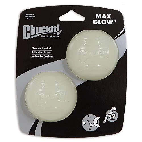 Chuckit! MAX GLOW M 2 vnt.. 6,5 cm