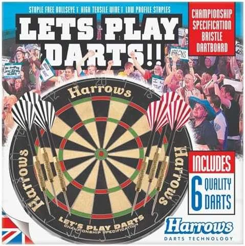 Harrows taikinys Lets Play Darts su strėlytėmis