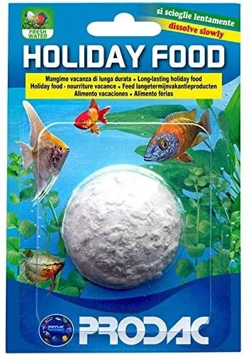 Prodac Holyday Food žuvyčių pašaras atostogoms 12 dienų 1 tabletė 20g