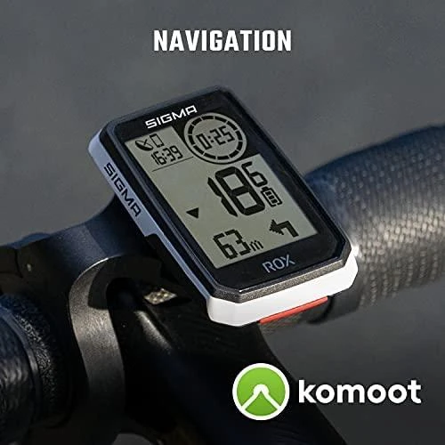 Dviračio kompiuteris SIGMA ROX 2.0 GPS Juodas