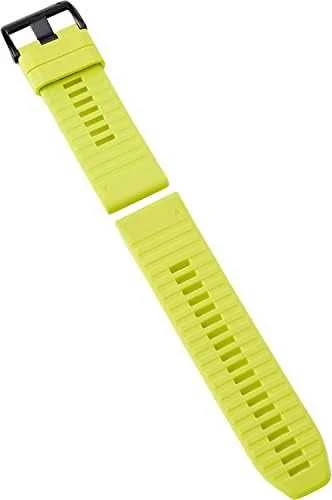 Išmaniojo laikrodžio Garmin greitai atsegamas, silikoninis dirželis, Salotinės spalvos, 26mm