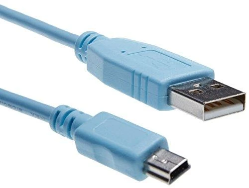 „Cisco“ konsolės kabelis 6 pėdų su A ir mini B tipo USB
