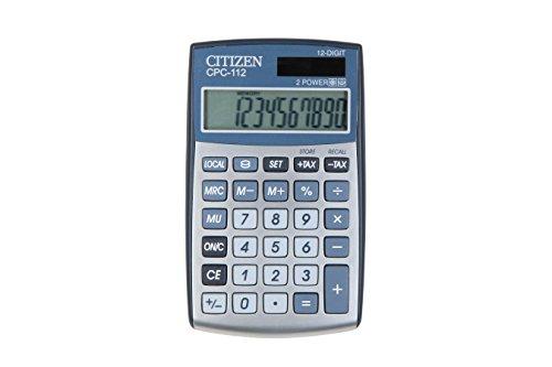 Skaičiuotuvas stalinis Citizen CPC 112WB
