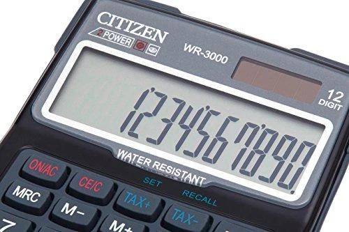 Citizen | Calculator | WR 3000