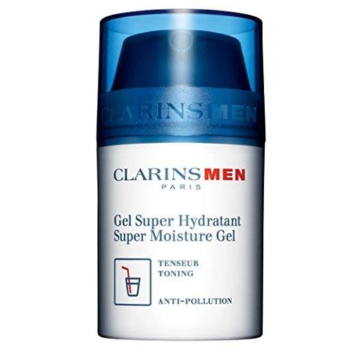 Clarins Men Super Moisture Gel Facial Gel vyrams, 50 ml