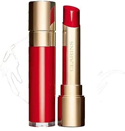 Clarins Joli Rouge Lacquer Kreminis Lipstick 742L Joli Rouge, 3 g