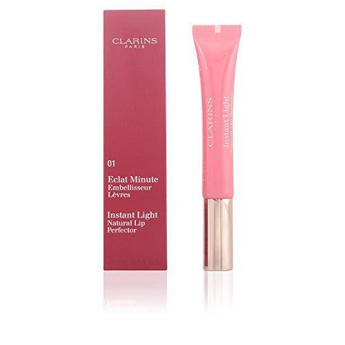 Clarins Lūpų blizgis Instant Light (Natural Lip Perfector), 12 ml, 07 Toffee Rožinė Shimmer