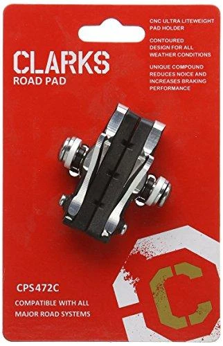 Clarks Diskinių stabdžių kaladėlės CPS472C ROAD juodai raudonos 52mm