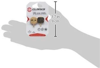 Clarks HAYES stabdžių kaladėlės (padas, GX2, MX2, MX3, MX4) sukepinto metalo