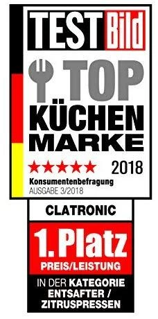 Clatronic Sulčiaspaudė 1000W juoda-inox AE 3532