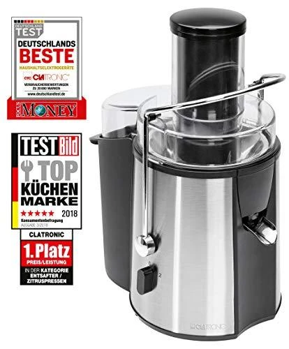 Clatronic Sulčiaspaudė 1000W juoda-inox AE 3532