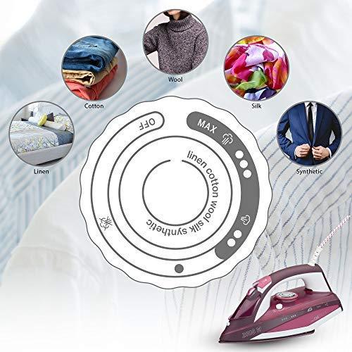 Garų Lygintuvas - Clatronic DB 3705 2600 W Keraminis Padas Rožinė