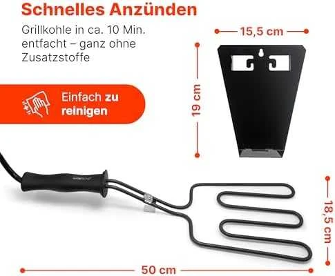Clatronic Grilis žiebtuvėlis EGA 3404 W