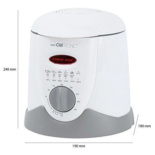 Clatronic Fondue gruzdintuvė FFR 2916 balta/pilka