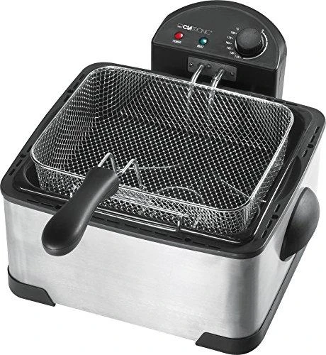Gruzdintuvė Keptuvė Clatronic FR 3195 (4 l, 2000 W, inox spalvos)