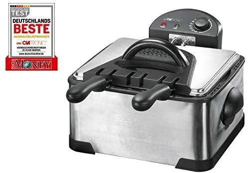 Gruzdintuvė Keptuvė Clatronic FR 3195 (4 l, 2000 W, inox spalvos)