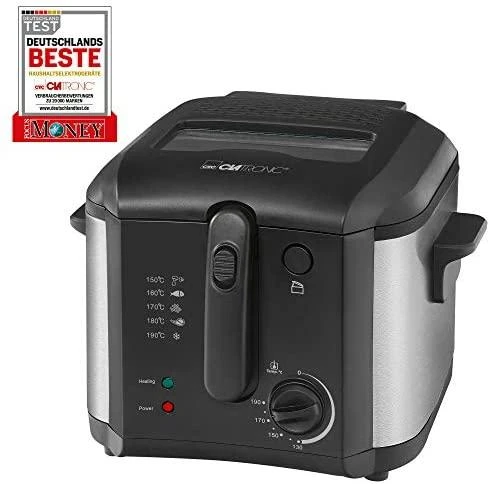 Gruzdintuvė Fryer Clatronic FR 3649 (2,5 l, 1600W, juodos spalvos)