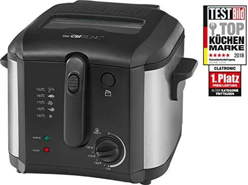 Gruzdintuvė Fryer Clatronic FR 3649 (2,5 l, 1600W, juodos spalvos)