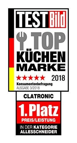 Elektrinis pjaustytuvas Clatronic MA 3585 (150W, sidabrinis spalvos)
