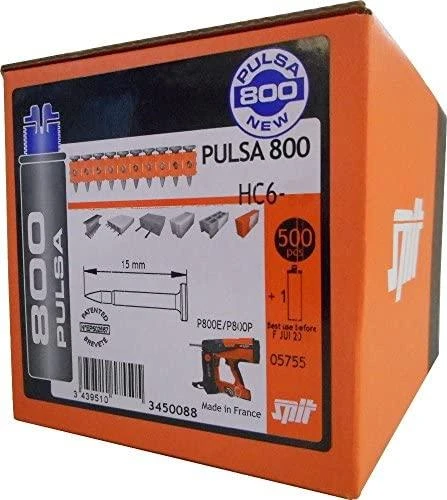 Haubold PASLODE GWOŹDZIE HC6-32+GAZ P800 /500szt. DO PULSA 800