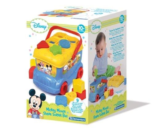 Clementoni Rūšiavimo autobusas "Mickey"