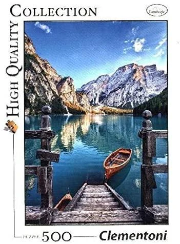 Clementoni Dėlionė 500 vnt. - Braies ežeras