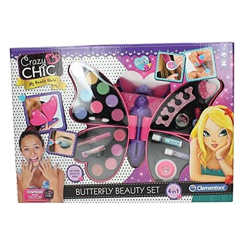 CLEMENTONI CRAZY CHIC drugelių grožio rinkinys 4 viename (FI), 78236
