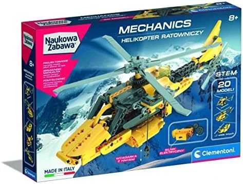 Žaislinis mechanikos gelbėjimo sraigtasparnis Clementoni
