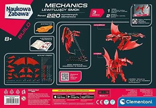 Konstruktorius drakonas Clementoni Mechanics Drago Fluttuante