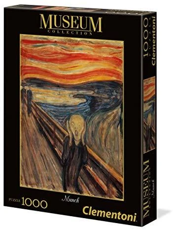 Clementoni Dėlionė 1000 vnt. - Klyksmas (The Scream)