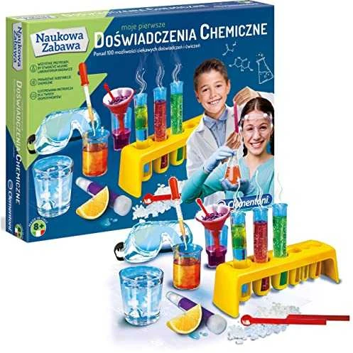 Žaidimas Clementoni pirmieji cheminiai eksperimentai 60774