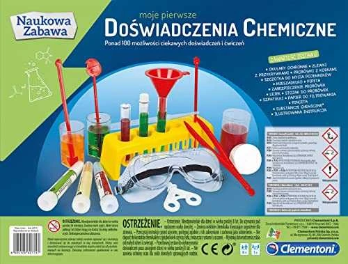 Žaidimas Clementoni pirmieji cheminiai eksperimentai 60774