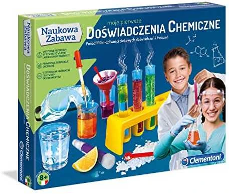 Žaidimas Clementoni pirmieji cheminiai eksperimentai 60774