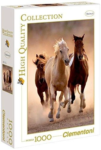 Clementoni puzzle horses 1000 pcs. (39168)