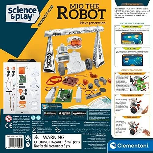 CLEMENTONI robotukas, 75021BL
