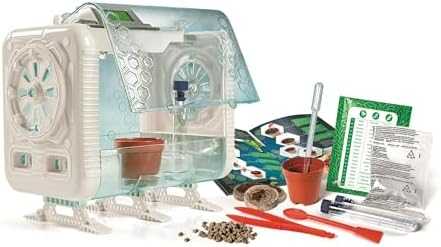 CLEMENTONI SCIENCE & PLAY technologinis šiltnamis, 75144BL