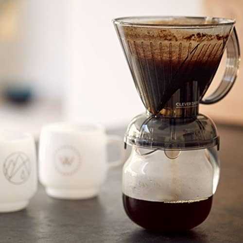 Clever Dripper - L 500ml Transluscent + 100 Filters