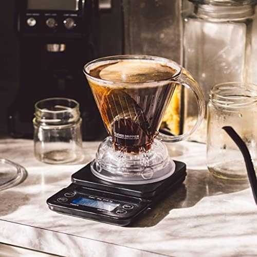 Clever Dripper - L 500ml Transluscent + 100 Filters