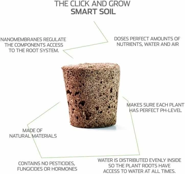 Click and Grow - "Smart Garden" 3 vnt. papildymas - raudonėlio sėklos