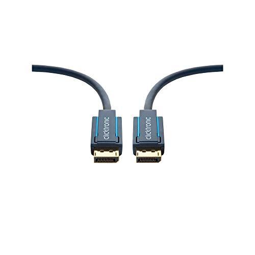 Clicktronic DisplayPort 1.2a laidas, 10 m, juodas