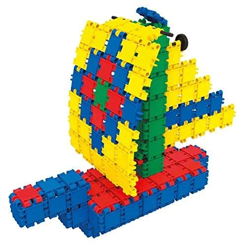 Clics toys Clics Nano Clics Didelis edukacinių konstruktorių rinkinys 25 modeliai, 750 dalių, vaikams nuo 3 metų, patvarus polipropilenas